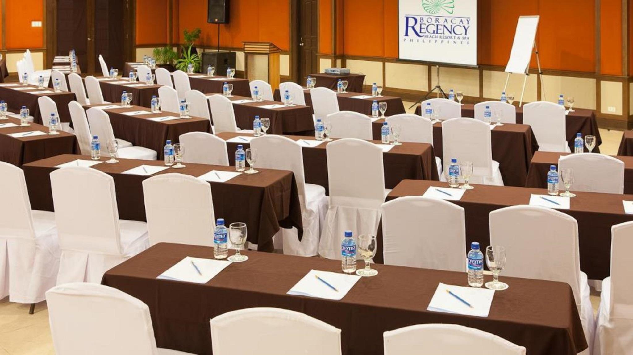 Henann Regency Resort And Spa Balabag  Exterior photo Meeting room at the hotel
